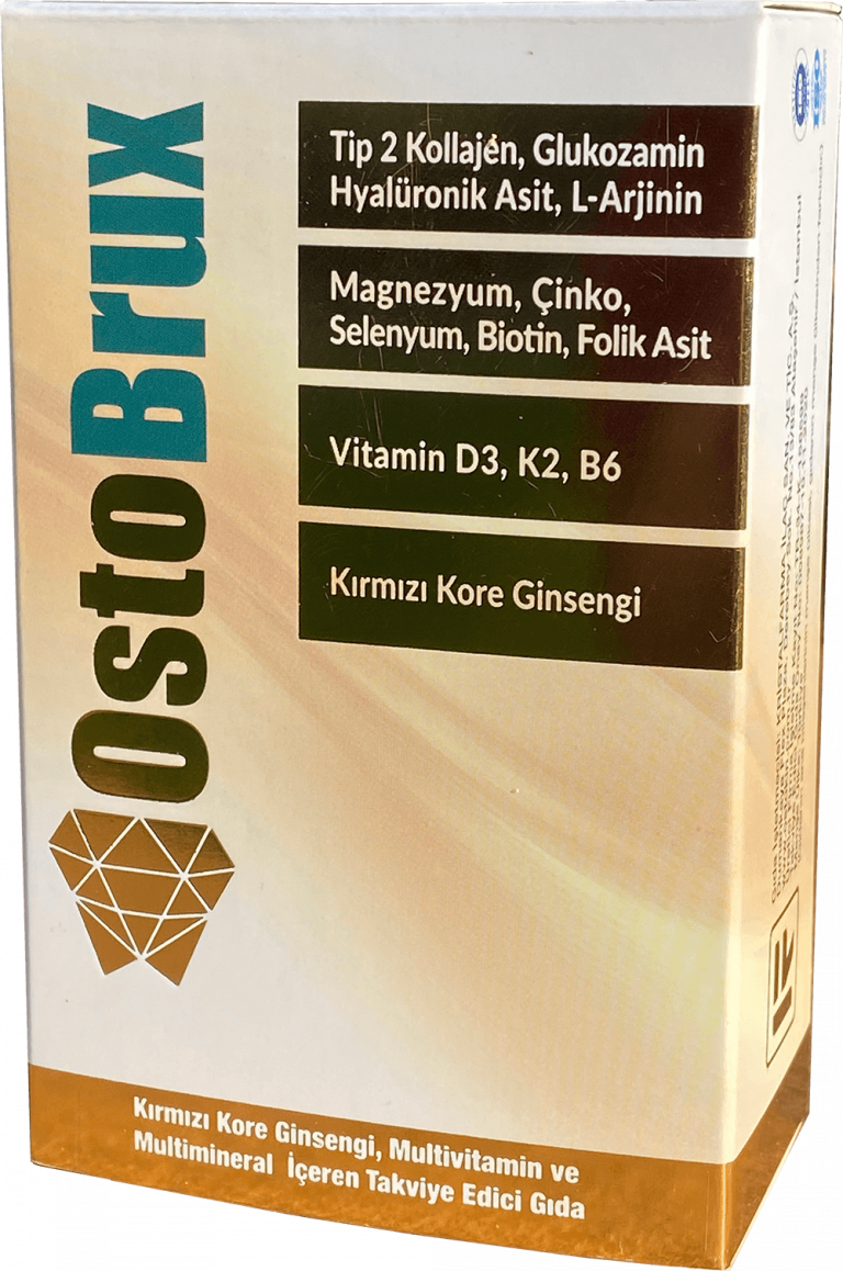 Ostobrux Kırmızı Kore Ginsengi Multivitamin ve Multimineral İçeren Takviye Edici Gıda